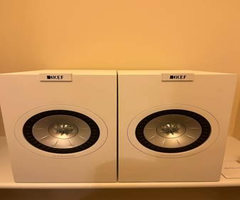 KEF Q150 Bookshelf Speakers (Pair, White)