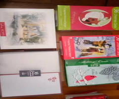 25- BOXES OF CHRISTMAS  / HOLIDAY CARDS PLUS ENVELOPES...