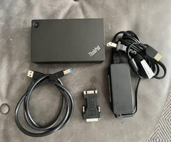 Lenovo ThinkPad USB 3.0 Pro Dock w/ 45W AC Adapter