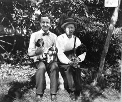 - "Before the Hunt" B&W Image from a Glass Negative -