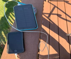 Cell phone ,charger solar emergency light or flashlight