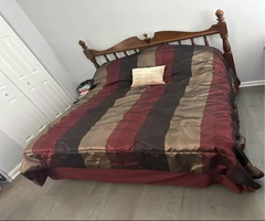 SOLID WOOD 5 PIECE BEDROOM SET