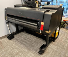 Gently Used, Mint-Condition Canon imagePROGRAF Pro-4100 Printer