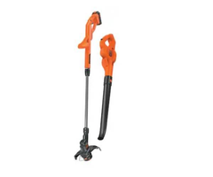 Black + Decker 20 Volt string strimmer with Blower