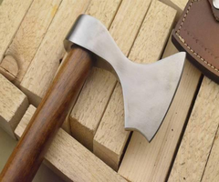 CUSTOM MADE D2 AXE  ROSE WOOD HANDLE