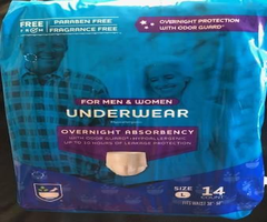 7 Packages of Men's or Women's Underwear