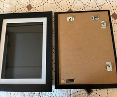 Black Picture Wall Frames with 8x10 Matt Opening (3)