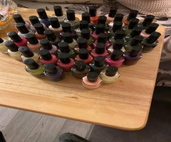 New 50 bottles nail polish