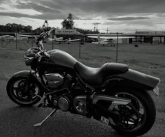 Yamaha Warrior xv1700 Muscle Cruiser Motorcycle