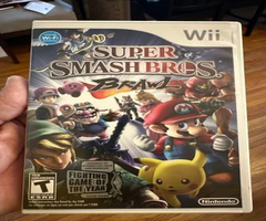 Wii super smash brothers brawl like new