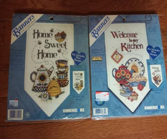 Counted Cross Stitch Banners