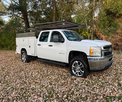 2011 Silverado 3500HD utility body truck