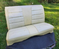 1972 DODGE CHARGER REAR SEAT PLYMOUTH SATELLITE BACK SEAT MOPAR B BODY