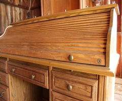 Vintage Roll Top Desk