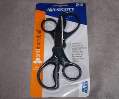 2-Pack Genuine Westcott Antimicrobial Scissors 8 Straight