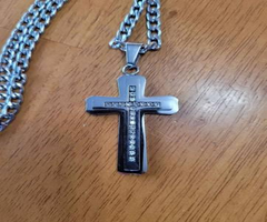 Stainless Pendant and Chain Set