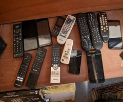 Multiple cell phones AND some unknown remotes