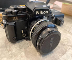 Nikon FA with lenses for sale