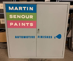 Martin Senour paint cabinet