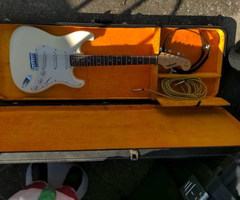 Vintage Fender Starcaster Electric Guitar w case