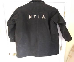 1960's NYIA (JFK Intl. Arpt) FIREFIGHTERS COAT (Worn  by Capt WJD. NE