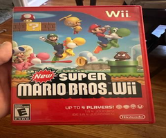 Wii super Mario brothers very good condition