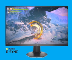 Dell 27" FHD Gaming Monitor 165Hz 1ms, IPS 99% sRGB, G/Free-SYNC