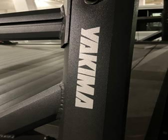 Yakima  roof rack and bed cover Thule