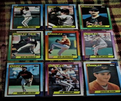 1990 Topps Baltimore Orioles Baseball Cards (31 Cards)