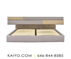 Huppe Plank Upholstered Platform King Bed (Was 5465)