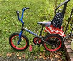 Kids Huffy Spider-Man Bike