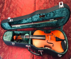  BEAUTIFUL 1985 Hand Made Suzuki Nagoya No.220 Size 1/4 Violin