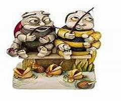 HARMONY KINGDOM Byron (Ladybug) and Bumbles (Bee) Figurine*