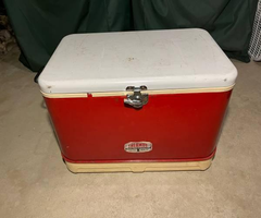 vintage Thermos Cooler - Ice Chest