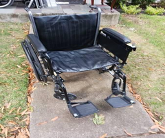 Drive Brand Silver Sport II Wheelchair with Basket