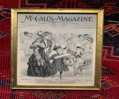 McCall's Fashion Plate Mother and Child Illustration