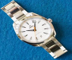 Omega Seamaster Aqua Terra 41MM Automatic 2022 White Dial Steel Box