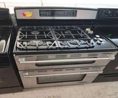 Jenn-air Double Oven Stainless Steel Gas Range With Warranty