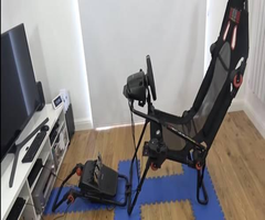 Racing Simulator with Logitech G920 Wheel, Pedals & Shifter
