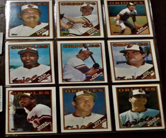 1988 Topps Baltimore Orioles Baseball Cards (24 Cards)