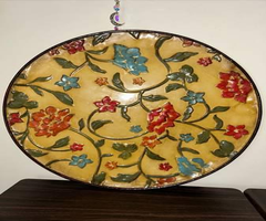 Extra large decorative plate/tray