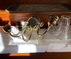 2 sets of bella vanity lights