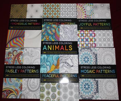 Adult Coloring Books Stress Relief Art
