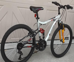 24''  MONGOOSE DUAL SUSPENSION MT BIKE