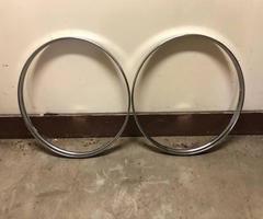 20" Pearl Brass Drum Hoops