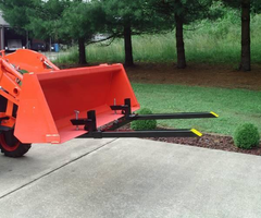 new clamp on bucket forks rated 1500lbs. and 4000 lbs.