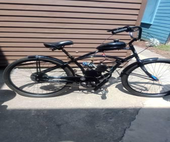 80 cc gas powered bike